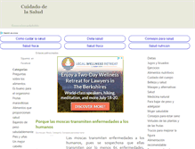 Tablet Screenshot of cuidadodelasalud.com